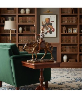 Figura de Don Quijote S/Caballo en Resina - Decoración Única y Artística