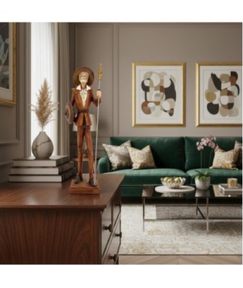 Figura Don Quijote de resina - Decoración clásica para el hogar