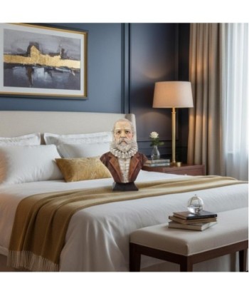 Busto Cervantes de Resina - Decora con Estilo Clásico