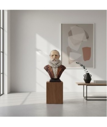 Busto Cervantes de Resina - Decora con Estilo Clásico