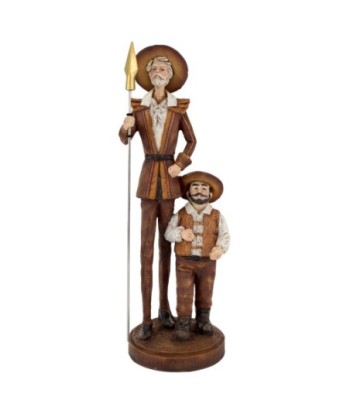 Figura de Don Quijote y Sancho Panza de Resina - Decoración Clásica