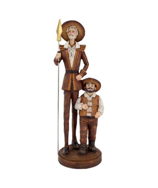 Figura de Don Quijote y Sancho Panza de Resina - Decoración Clásica