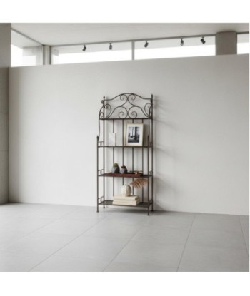 Estantería de Metal Decorativa para el Hogar - Estilo Clásico