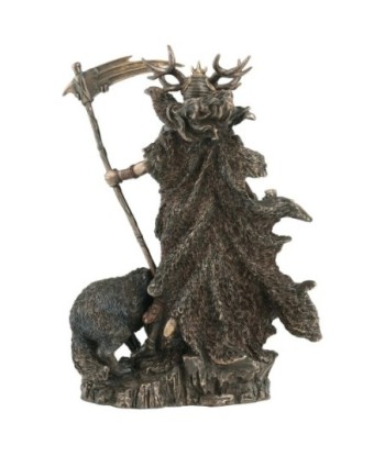 Figura Mitológica Hel-Diosa Nórdica del Inframundo - Resina Detallada