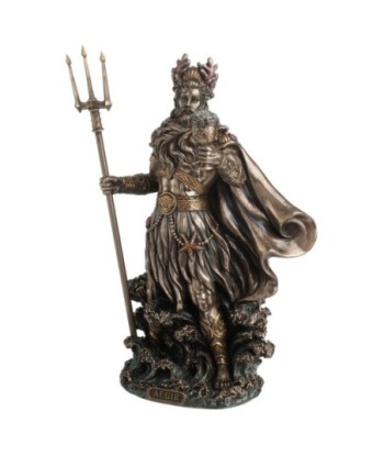 Figura Mitológica Aegir Gigante Del Mar Nórdico en Resina - Detalle Exquisito