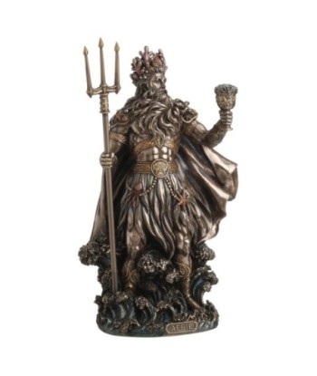 Figura Mitológica Aegir Gigante Del Mar Nórdico en Resina - Detalle Exquisito