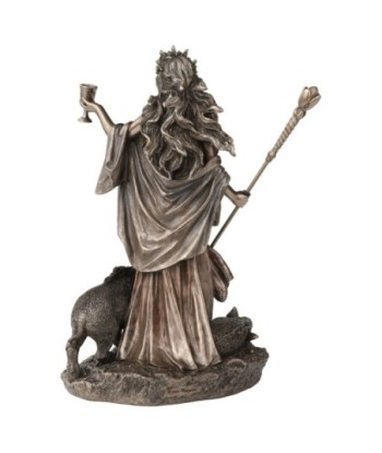 Figura Mitológica Circe de Resina con Estilo Clásico y Detalles Exquisitos
