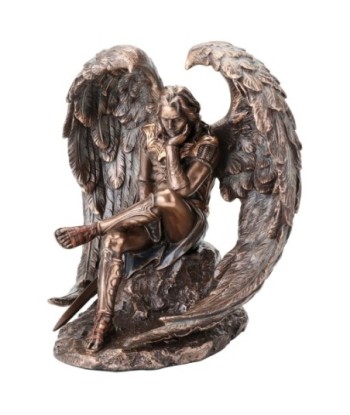 Figura Mitológica Lucifer - El Ángel Caído de Resina, Estilo Clásico
