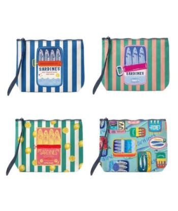 Monedero 4U de PVC con diseño colorido y práctica correa