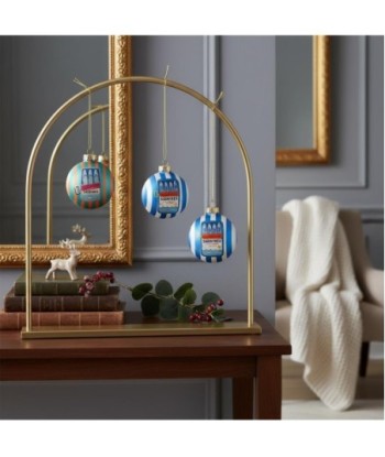 Bola 3U de Resina, Estilo Divertido y Colorido para Decoración Navideña