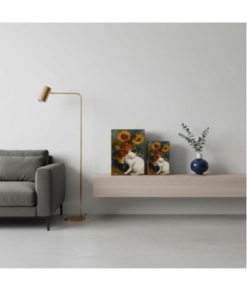 Caja Libro Gato 2U - MDF Forrado Poly, Estilo Artístico, Perfecta para Decoración