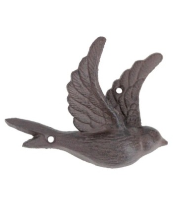 Percha Golondrina de Hierro Colado - Estilo Vintage para Entrada