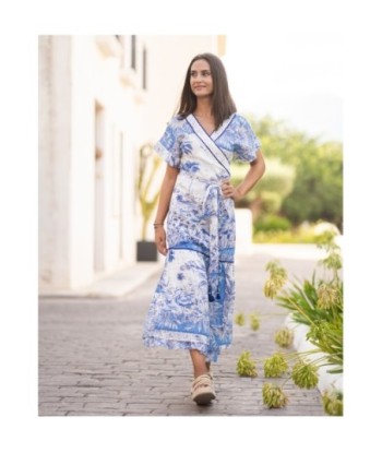 Vestido Largo Midi Multicolor para Mujer - Moda Isla Bonita, Estampado Elegante, Ideal para Fiesta y Ocasiones