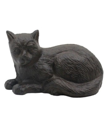 Figura de Gato de Hierro Colado | Estilo Moderno | Decoración para Hogar
