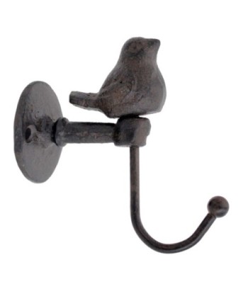 Percha Pajaro 1 Pomo de Hierro Colado - Práctica y Elegante