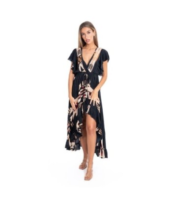 Vestido Largo Midi para Mujer - Estilo Etnico, Perfecto para Fiesta, Cómodo y Elegante, Ideal para Ocasiones Especiales