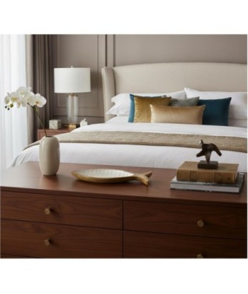 Bandeja de Decoración Pez L de Madera | Estilo Nautical, Ideal para Comedor