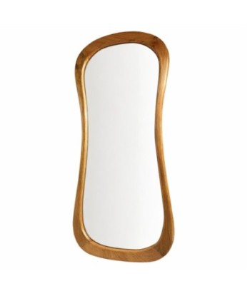 Espejo de Madera Curvado para Decoración Moderna - Estilo Natural