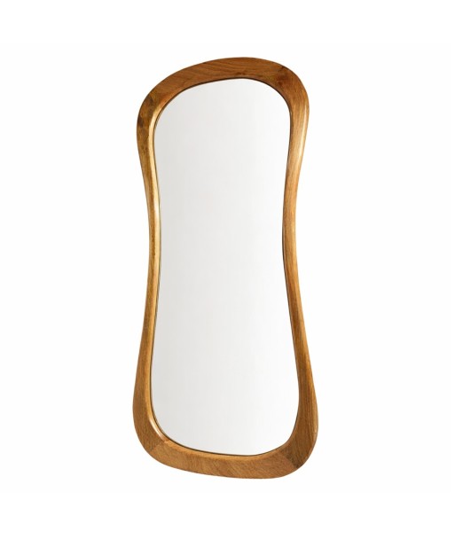 Espejo de Madera Curvado para Decoración Moderna - Estilo Natural