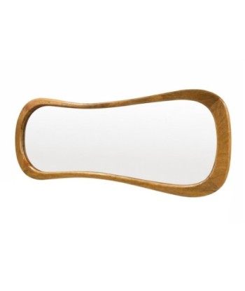 Espejo de Madera Curvado para Decoración Moderna - Estilo Natural