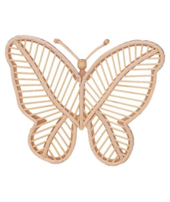 Adorno Pared Mariposa S - Palma y Hierba Marina, estilo natural, decorativo para interiores