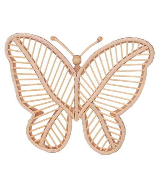 Adorno Pared Mariposa S - Palma y Hierba Marina, estilo natural, decorativo para interiores