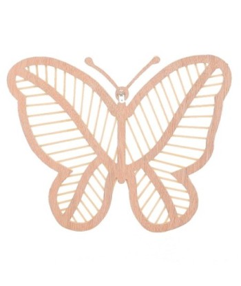 Adorno Pared Mariposa S - Palma y Hierba Marina, estilo natural, decorativo para interiores