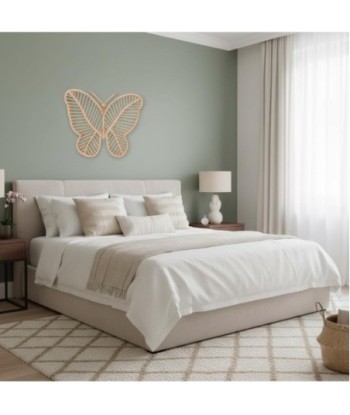 Adorno Pared Mariposa S - Palma y Hierba Marina, estilo natural, decorativo para interiores
