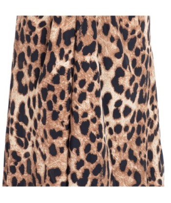 Vestido Largo Midi Rosa Estampado Animal Print para Mujer - Ideal para Fiesta, Ocasiones Especiales y Uso Diario