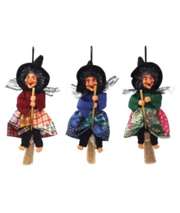 Figura Mitológica: Bruja 3U de PVC, decorativa y encantadora
