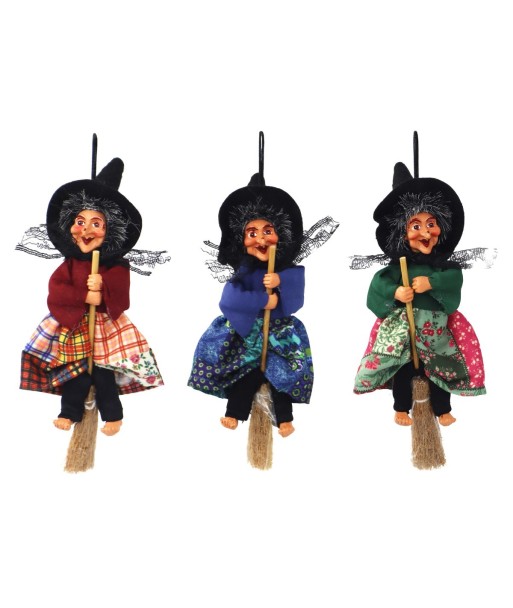 Figura Mitológica: Bruja 3U de PVC, decorativa y encantadora