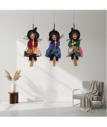 Figura Mitológica: Bruja 3U de PVC, decorativa y encantadora