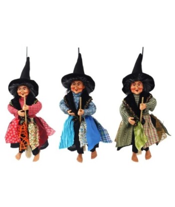 Bruja 3U de PVC | Figuritas Decorativas | Estilo Vintage y Mágico