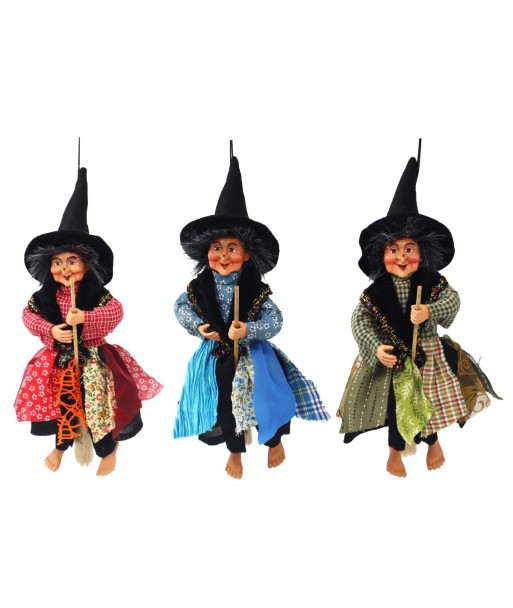 Bruja 3U de PVC | Figuritas Decorativas | Estilo Vintage y Mágico