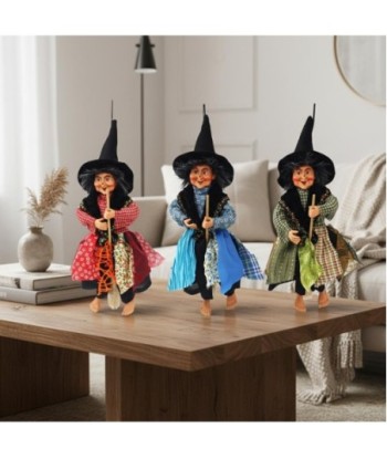 Bruja 3U de PVC | Figuritas Decorativas | Estilo Vintage y Mágico