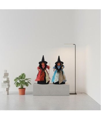 Bruja 3U de PVC - Figura Decorativa Colorido con Diseño Tradicional