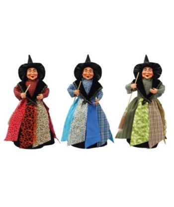 Bruja 3U de PVC con diseño colorido y temática clásica