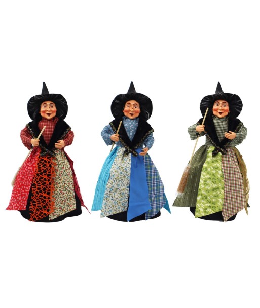 Bruja 3U de PVC con diseño colorido y temática clásica