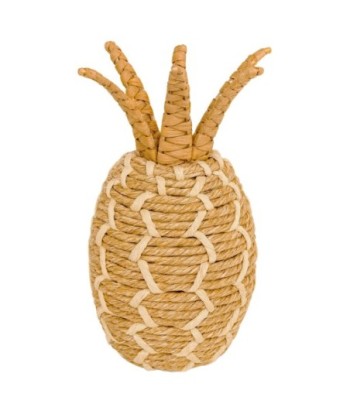 Figura Piña S de Paja de Trigo - Decoración Natural y Estilizada