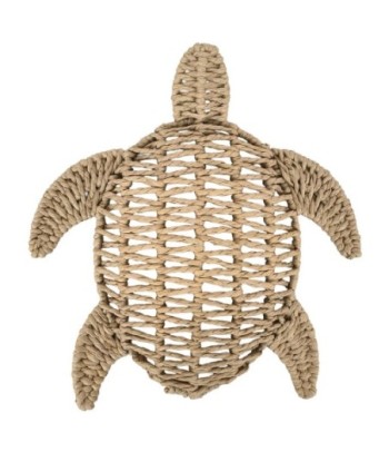 Adorno Pared Tortuga S de Paja de Trigo - Estilo Natural para Jardines