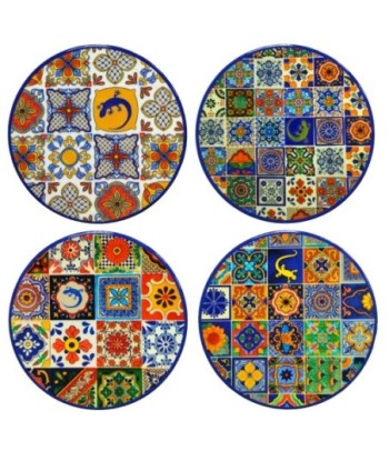 Posavasos 4U de Cerámica Colorido y Artístico
