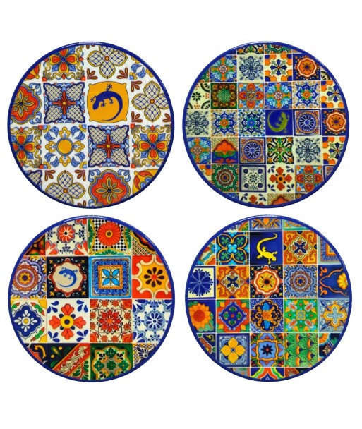 Posavasos 4U de Cerámica Colorido y Artístico
