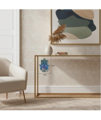Imán Magnético Mano Fatima Cerámica Colorido para Decoración