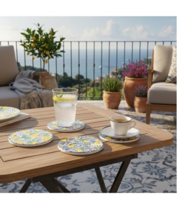Posavasos 4U Cerámica Estilo Colorido para Mesa