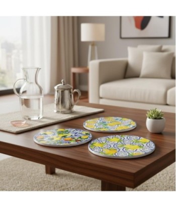 Posavasos 4U Cerámica Estilo Colorido para Mesa