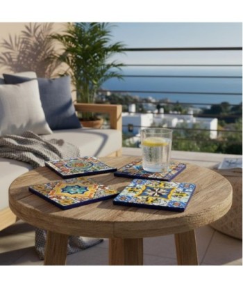 Posavasos de Cerámica 4U - Colorido y Decorativo para Tu Mesa