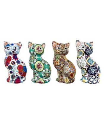 Figuras de Gato Magnéticas de Resina - Decoración Colorida y Original