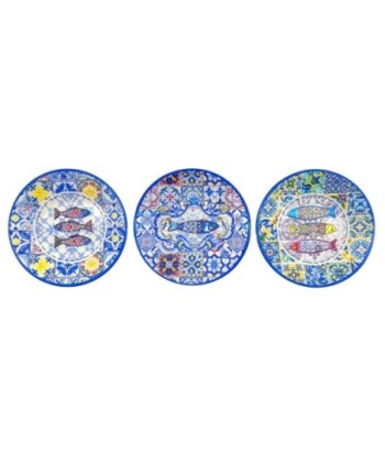 Platos Magnéticos de Cerámica Decorativos para Pared - Estilo Colorido