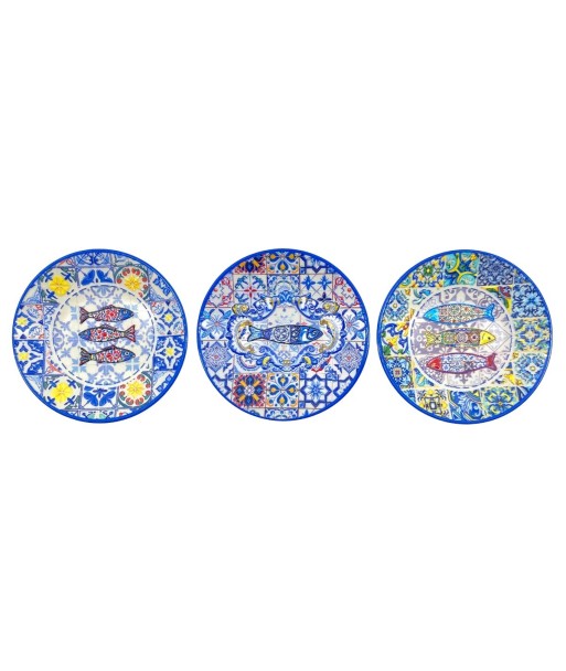 Platos Magnéticos de Cerámica Decorativos para Pared - Estilo Colorido