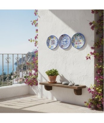 Platos Magnéticos de Cerámica Decorativos para Pared - Estilo Colorido
